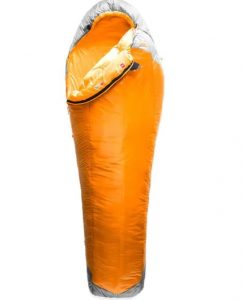 north face lynx orange sleeping bag